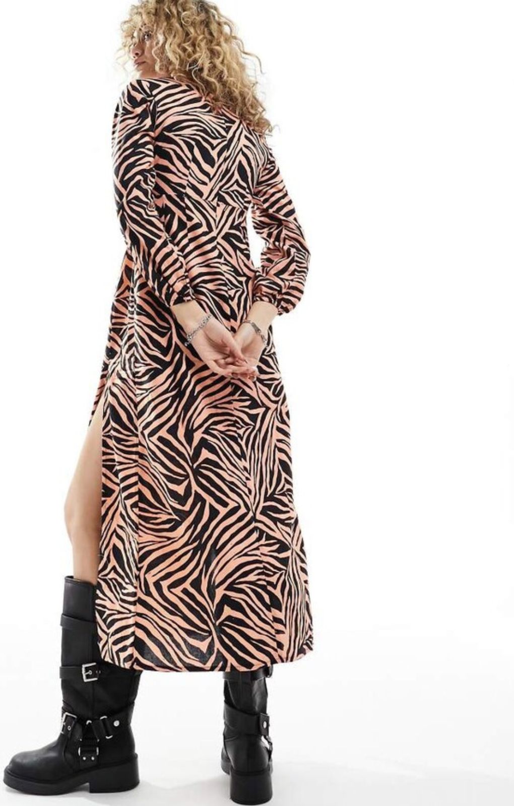 Asos Made In Kenya Maxi Dress In Tiger Print – dresses by ASOS, available to rent from Hirestreet