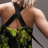 Topshop Floral Print Cami Midi Dress In Multi – dresses by Topshop, available to rent from Hirestreet