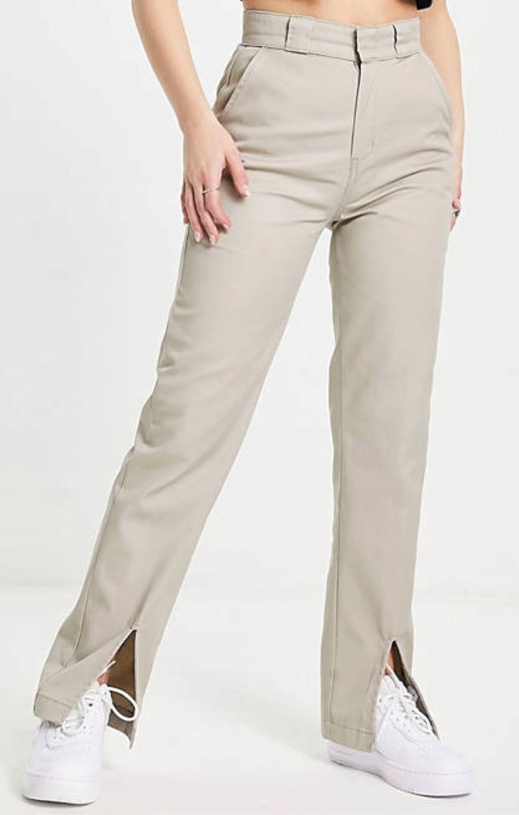 Dickies Phoenix Trousers In Beige – trousers by Dickies, available to rent from Hirestreet