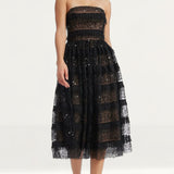 Dress The Population Black Ruby Dress