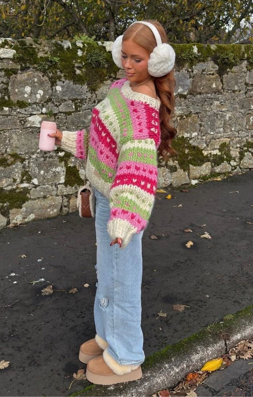 Kiwi & Co Ginger Bread Fairisle Jumper