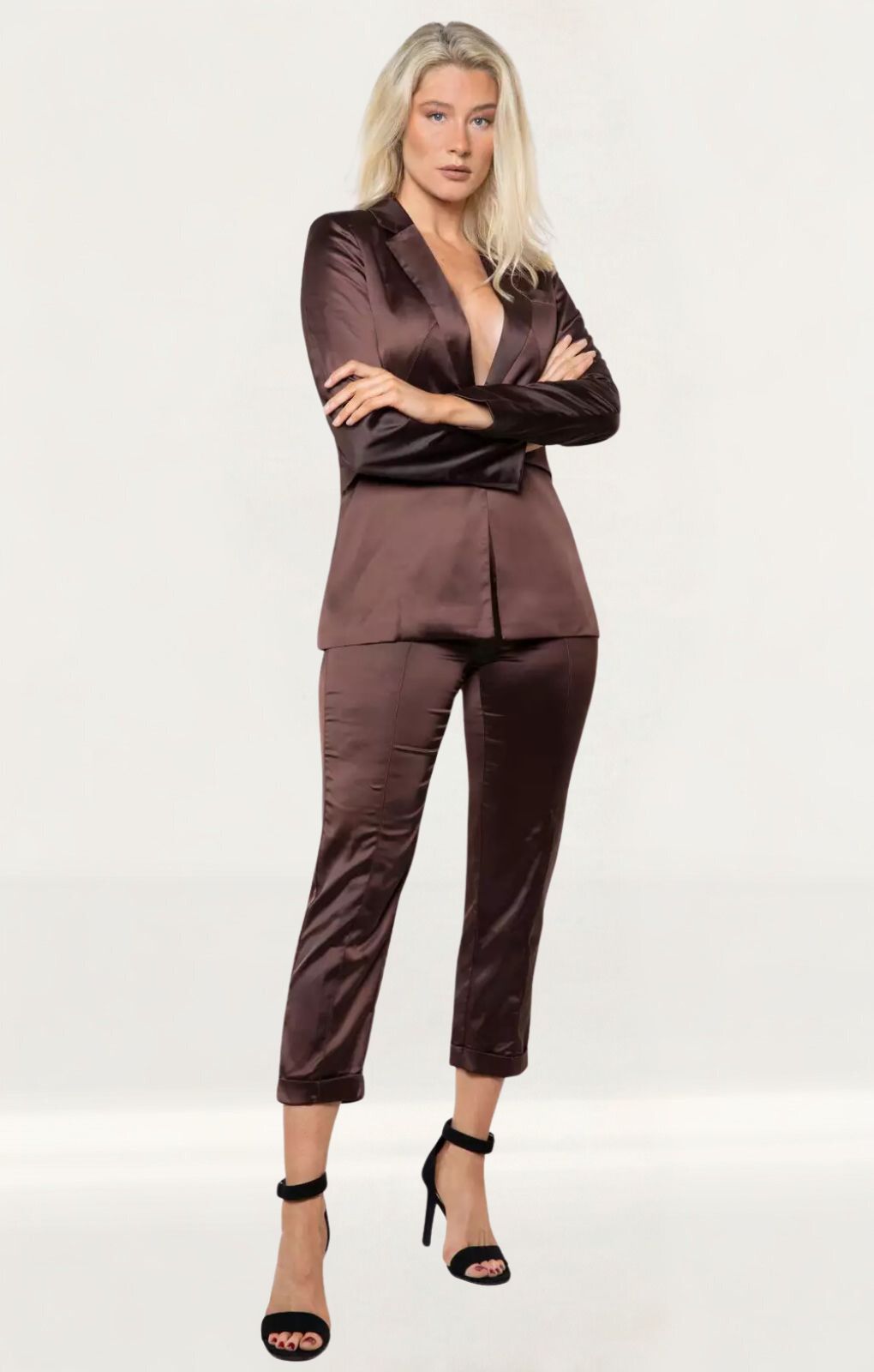 Runaway The Label Chocolate Effie Co-Ord