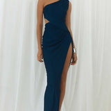 Runaway The Label Navy Tilda Maxi Dress