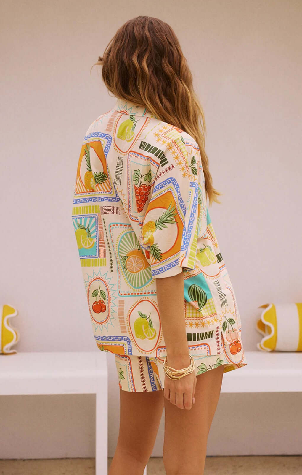 Seven Wonders Sola Short in Agata Print