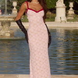 Runaway The Label Sarta Lace Musk Maxi Dress – dresses by Runaway The Label, available to rent from Hirestreet