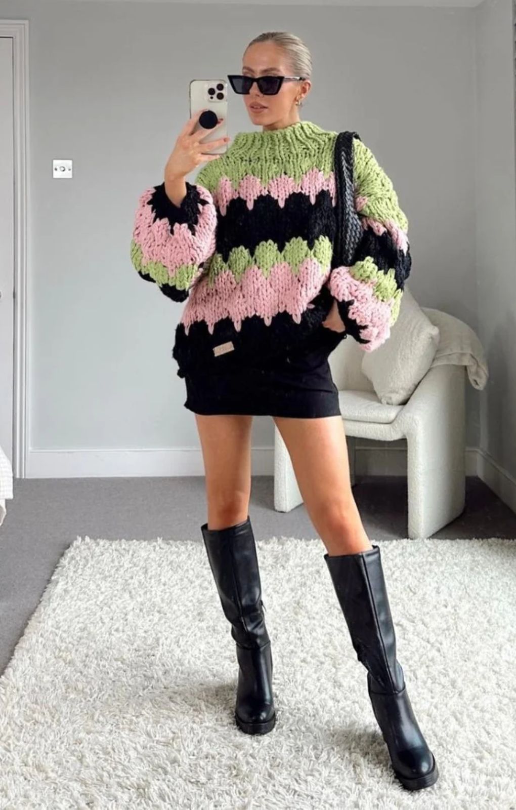 Kiwi & Co Sweetheart Chunky Knit Jumper