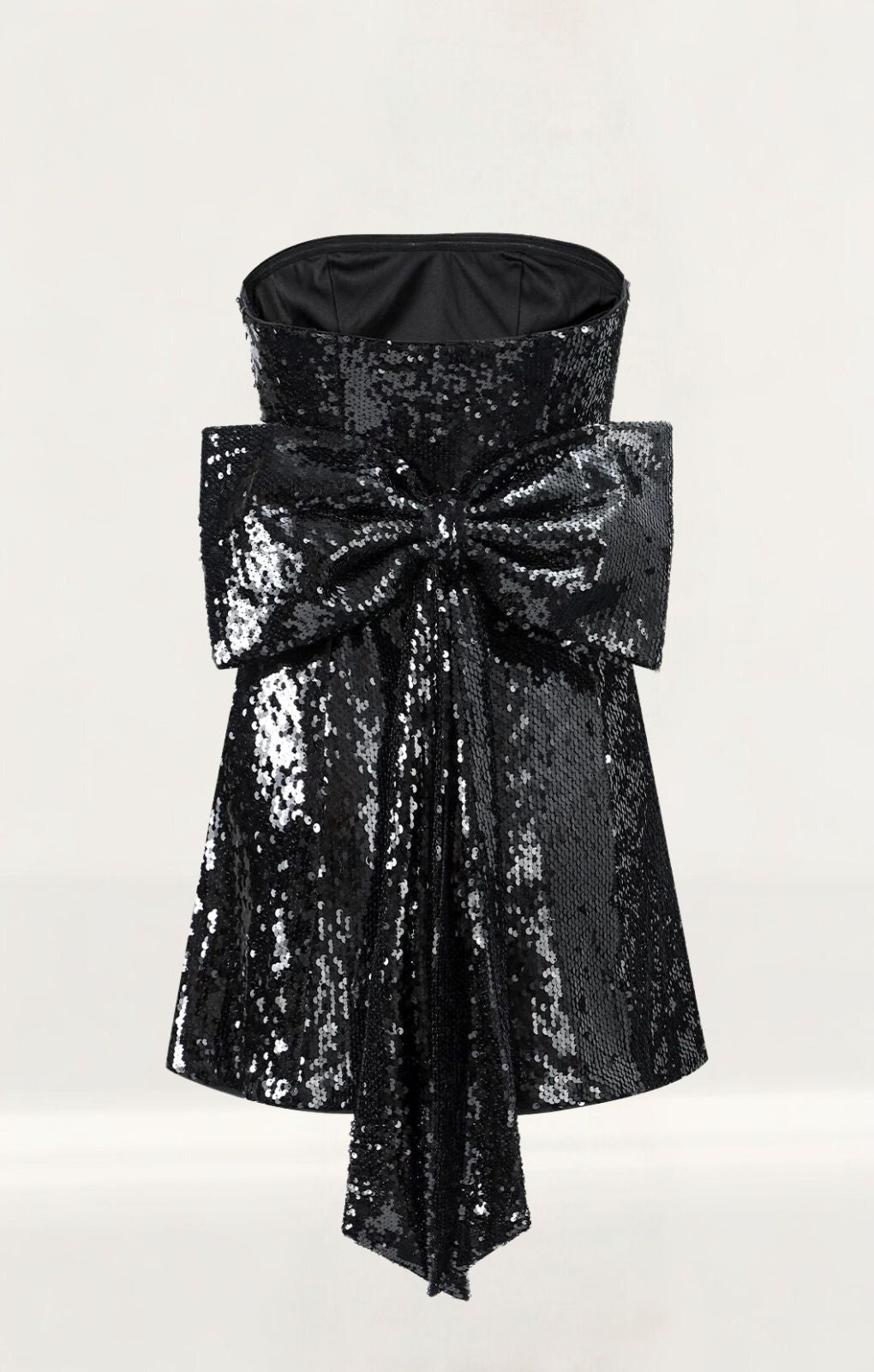 Kiwi & Co No.2: The Black Sequin Bow Dress