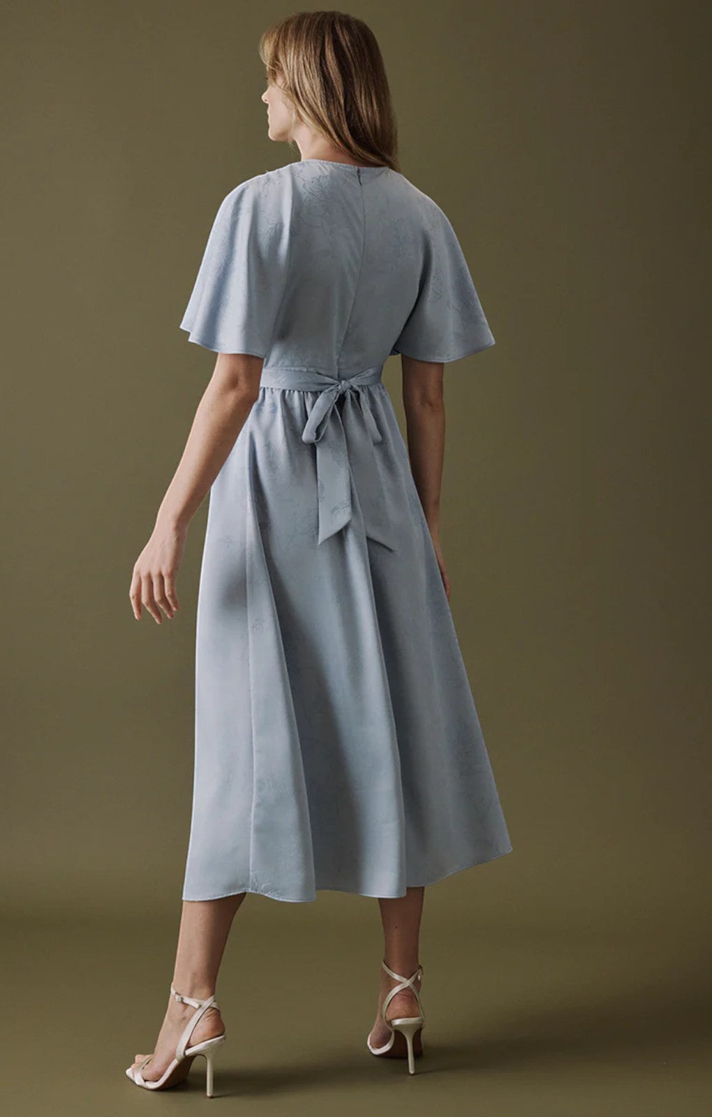 Nobody's Child Blue Lorelai Midaxi Dress – dresses by Nobody's Child, available to rent from Hirestreet