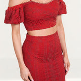 TwoSisters The Label Serena Set In Burnt Orange