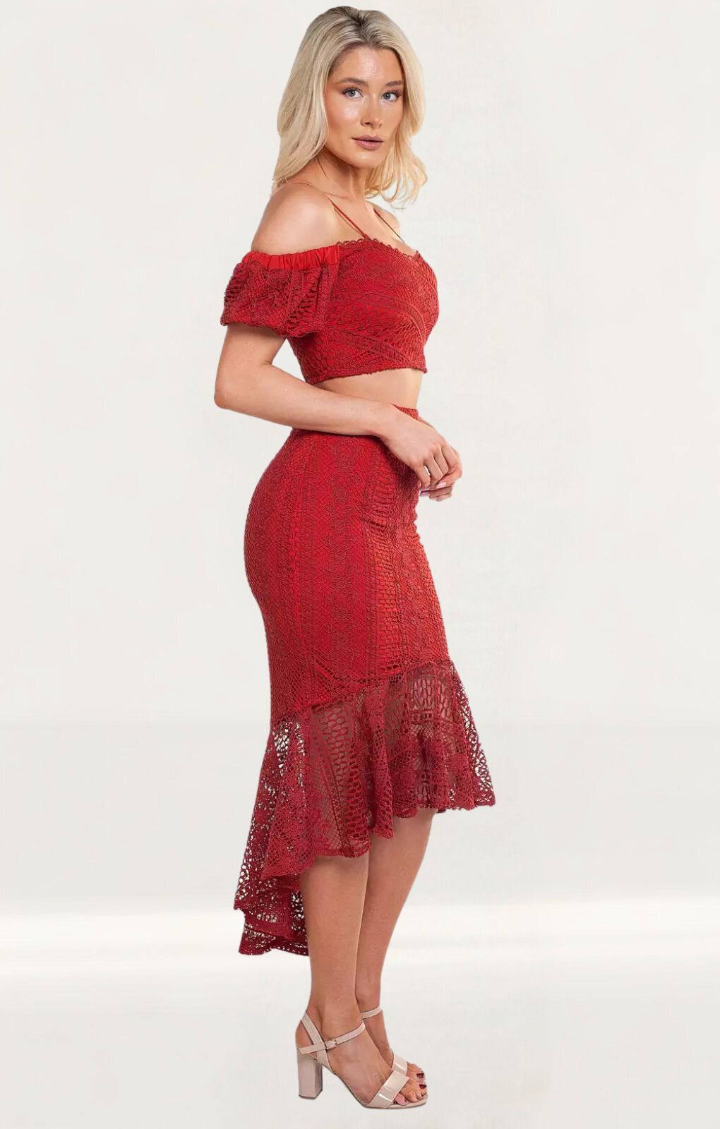 TwoSisters The Label Serena Set In Burnt Orange