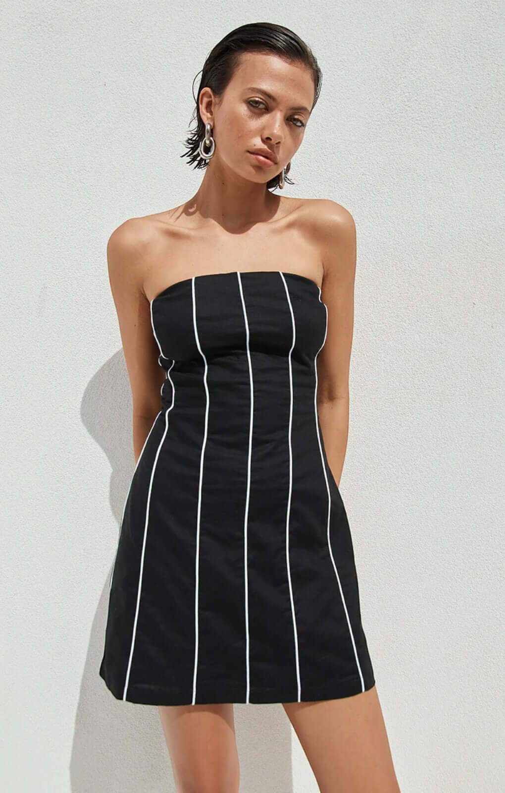 Seven Wonders Vento Mini Dress in Black