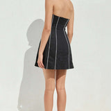 Seven Wonders Vento Mini Dress in Black