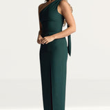 Vesper Cordula Forest Green Maxi Dress