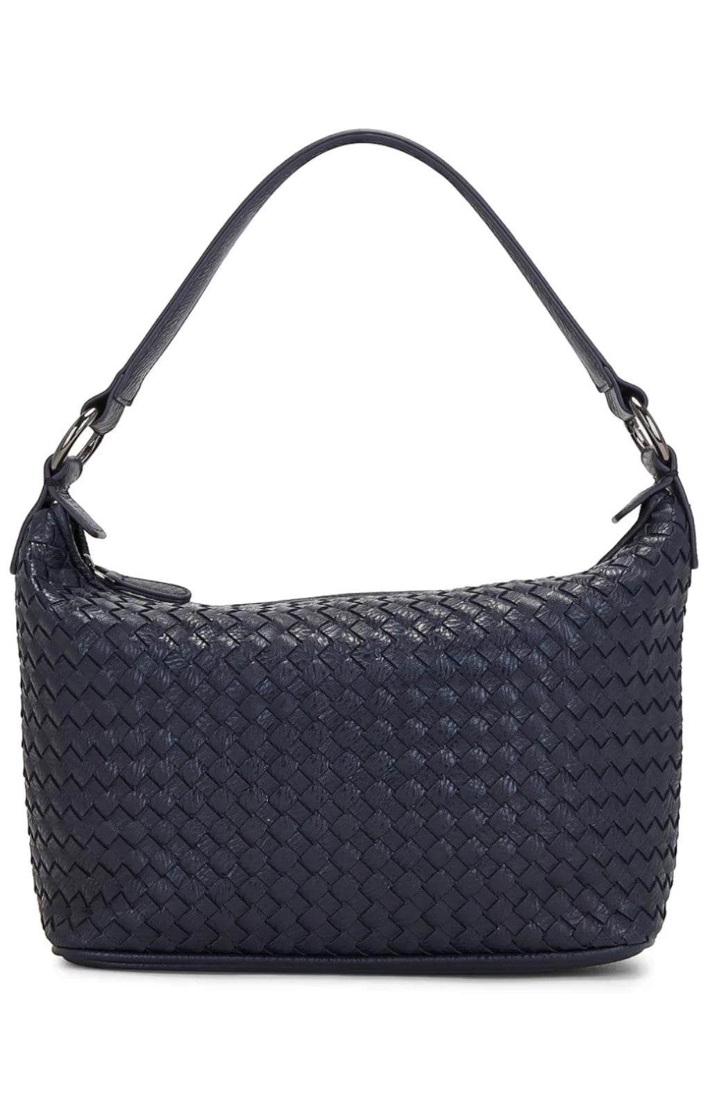 8 Other Reasons Navy Woven Shoulder Bag – accessories by 8 Other Reasons, available to rent from Hirestreet