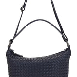 8 Other Reasons Navy Woven Shoulder Bag – accessories by 8 Other Reasons, available to rent from Hirestreet