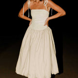 Amy Lynn Milk Alexa Puffball Dress