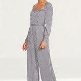 Ali & Jay Retro Striped Jumpsuit