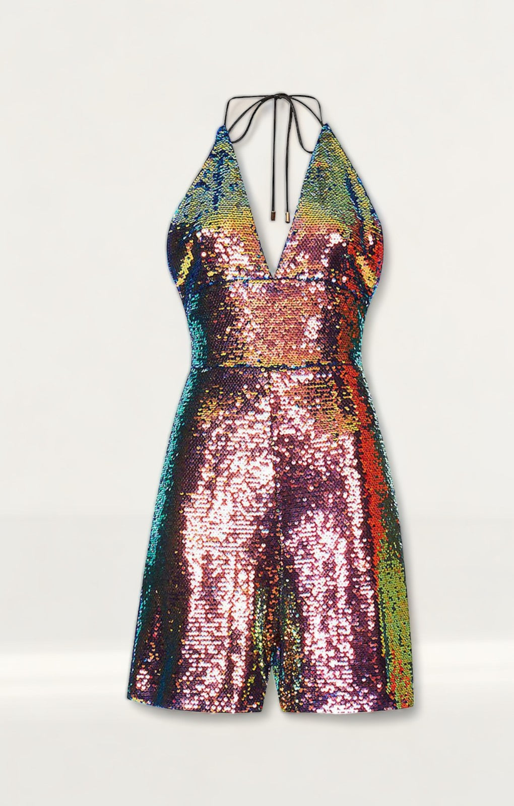 Amy Lynn Mercury Sequin Playsuit