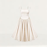 Amy Lynn Milk Alexa Puffball Dress
