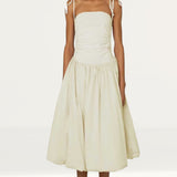 Amy Lynn Milk Alexa Puffball Dress