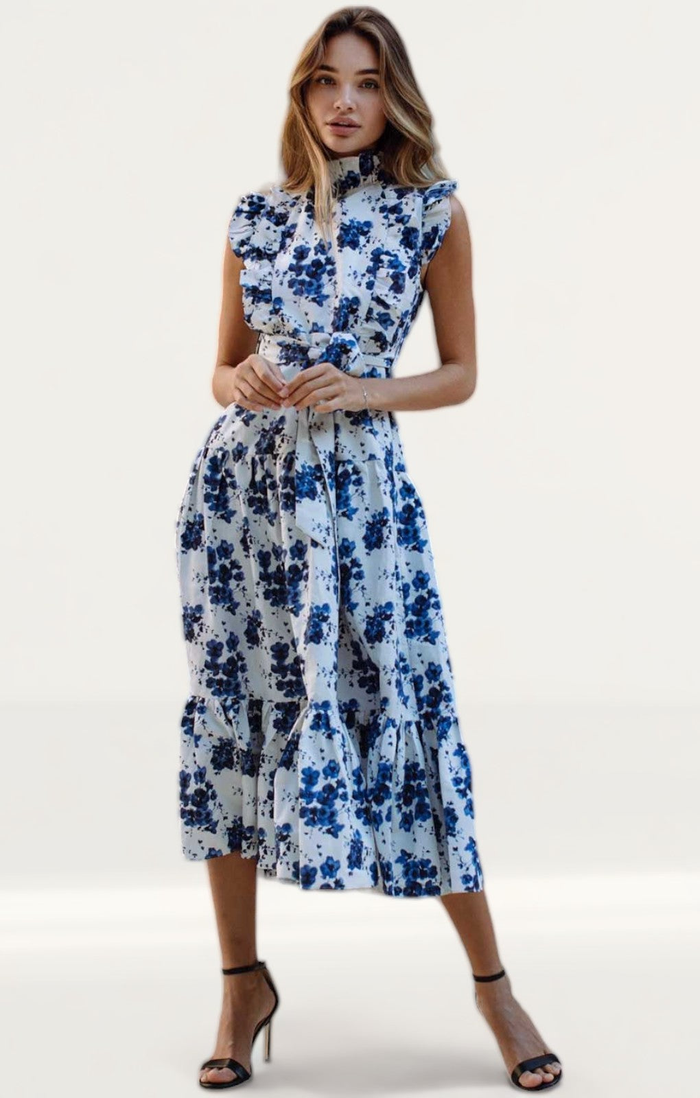 Anne Louise Boutique Gardenia Floral Dress