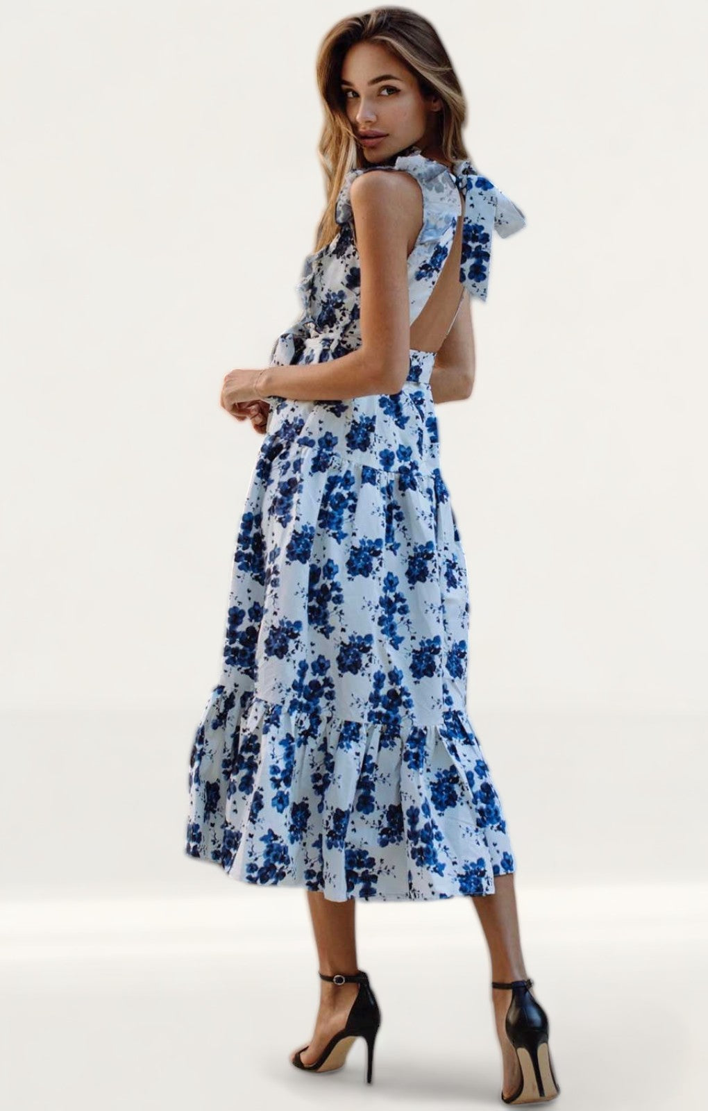 Anne Louise Boutique Gardenia Floral Dress