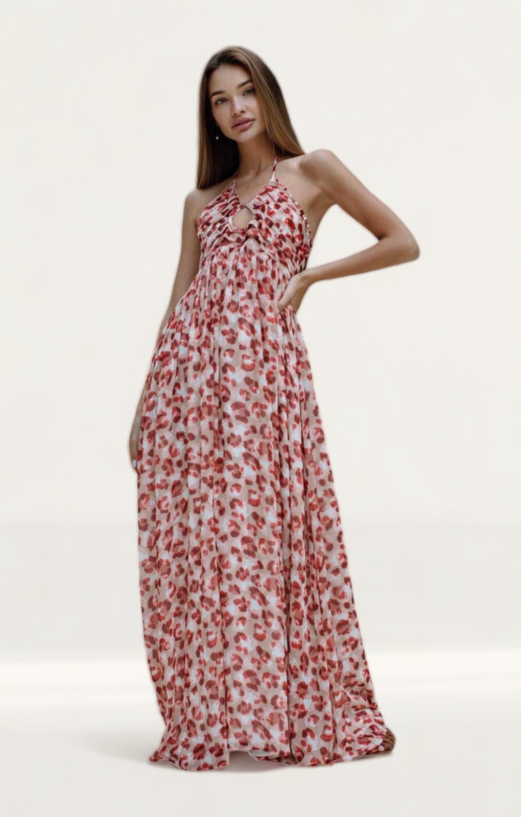 Anne Louise Boutique Luna Animal Print Dress