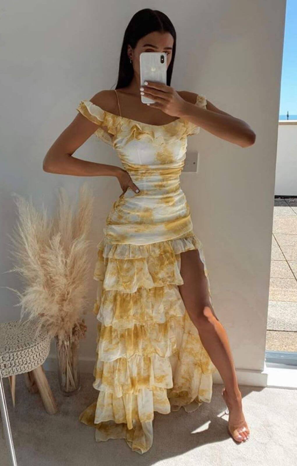 Atoir Gold Amber Back To Love Dress