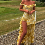 Atoir Gold Amber Back To Love Dress