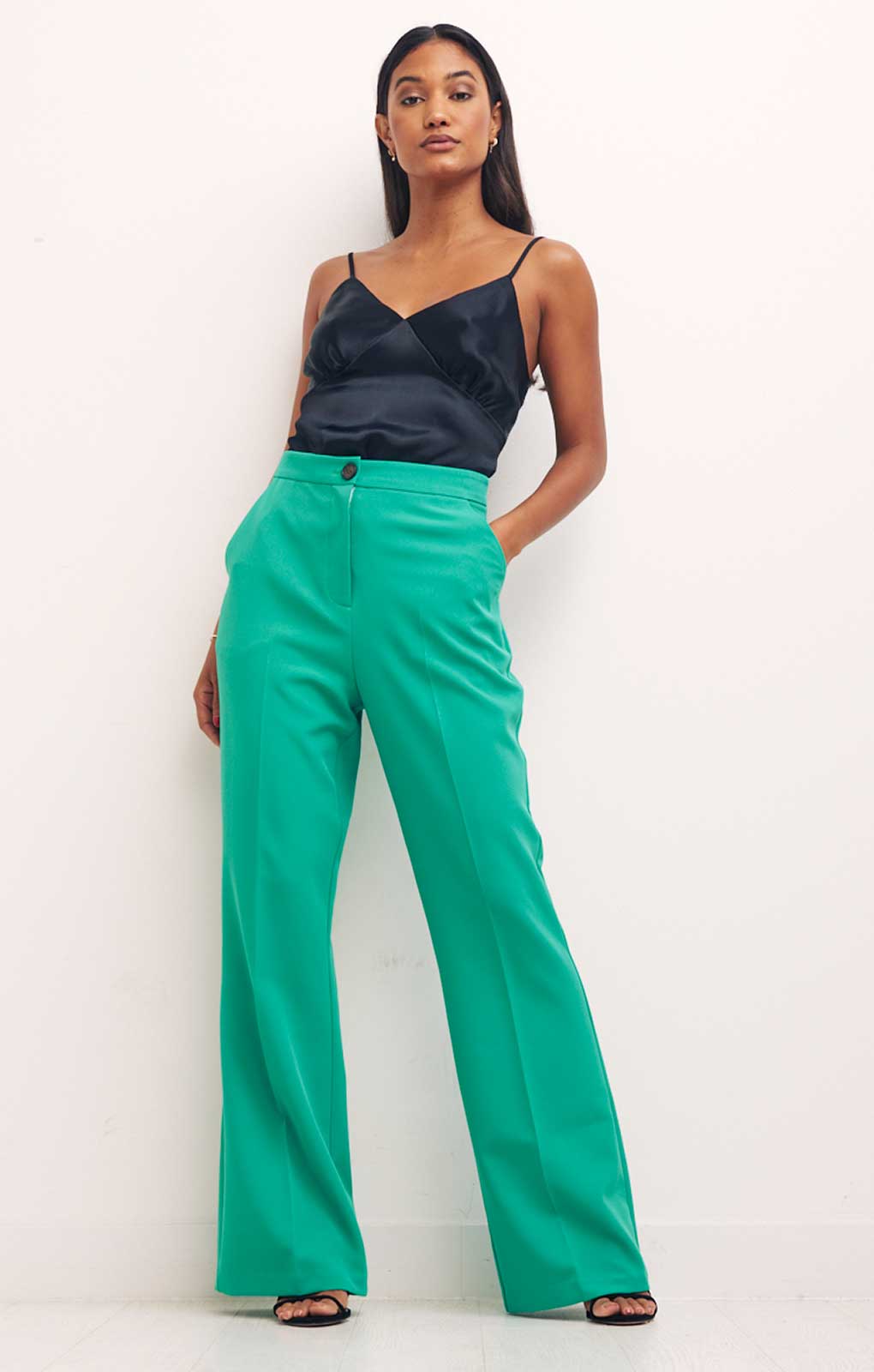 Nobody's Child Green Trouser Suit Co-Ord