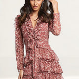 Bardot Alessia Frill Dress