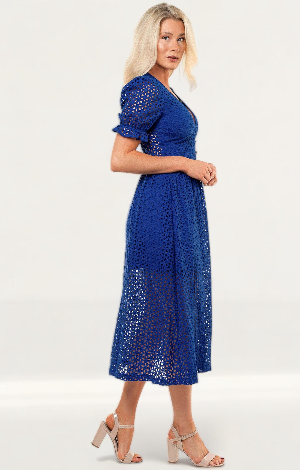 Bardot Cobalt Jordan Lace Dress
