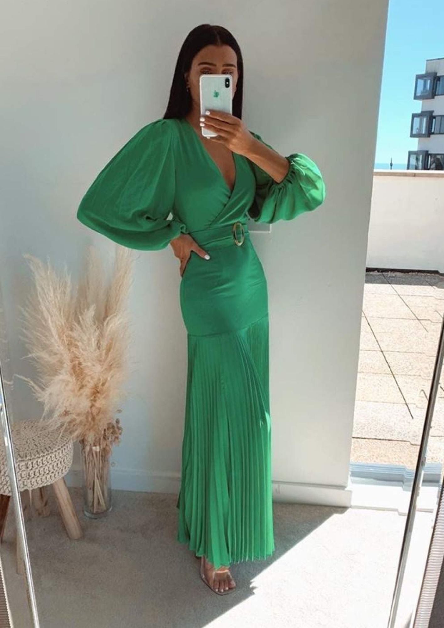 Bardot Emerald Daytona Dress