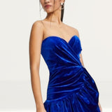 Bardot Electric Blue Tallulah Mini Dress