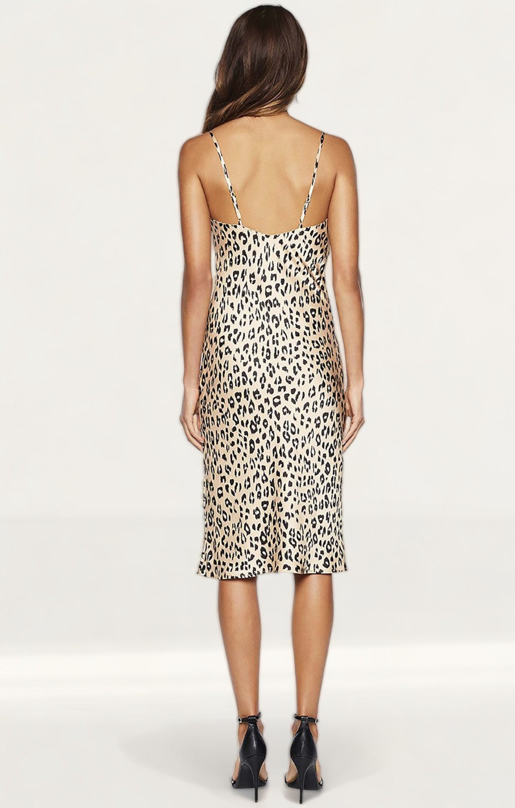 Bardot Leopard Print Slip Dress