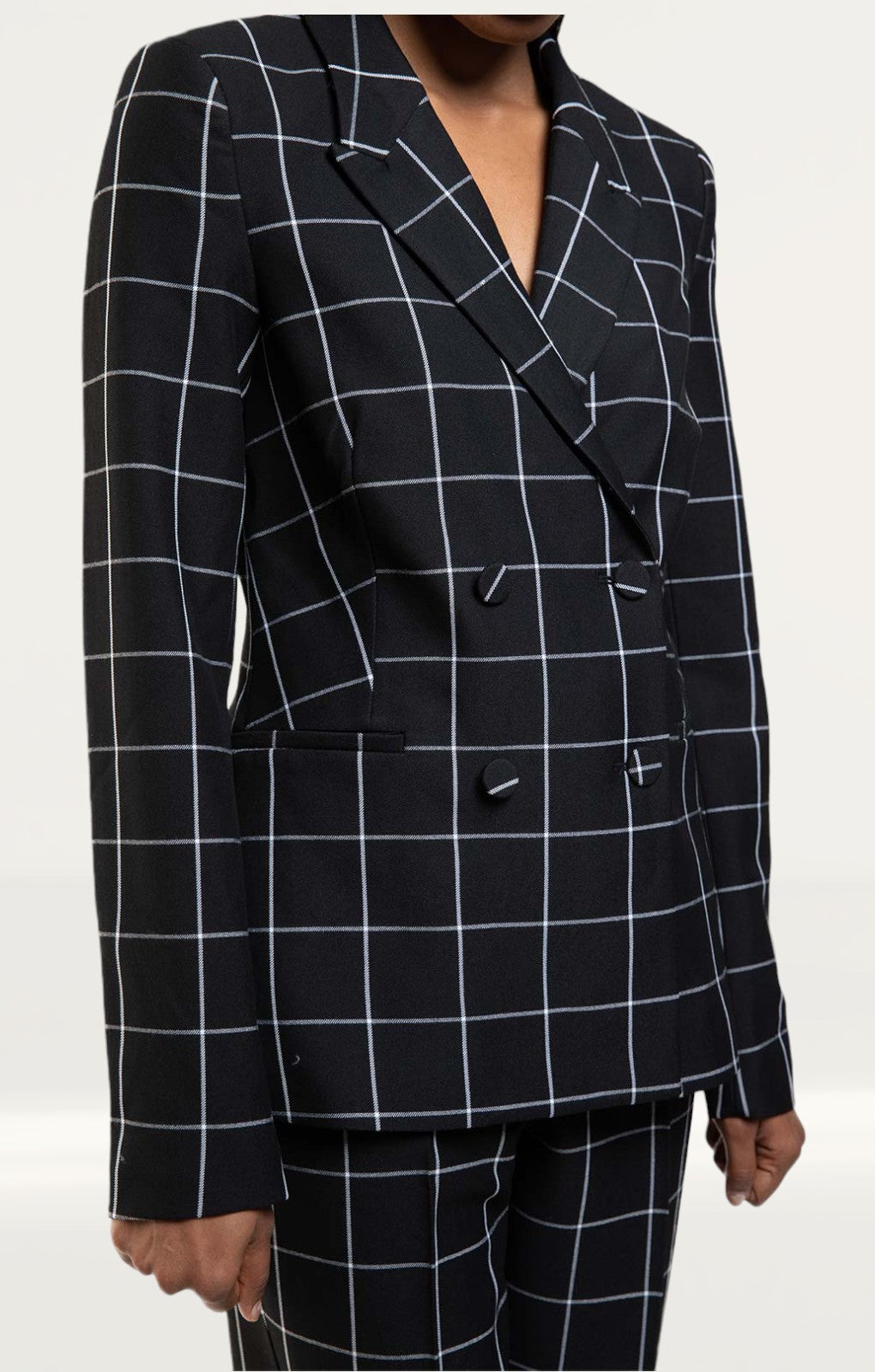 Bardot London Check Blazer & Trouser Co-Ord