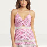Bardot Pink Shock Camille Dress