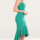 Bardot Turquoise Lisandra Midi Dress