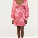 Bardot Watermelon Balloon Sleeve Mini Dress