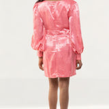 Bardot Watermelon Balloon Sleeve Mini Dress