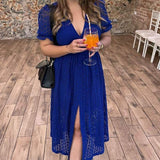 Bardot Cobalt Jordan Lace Dress