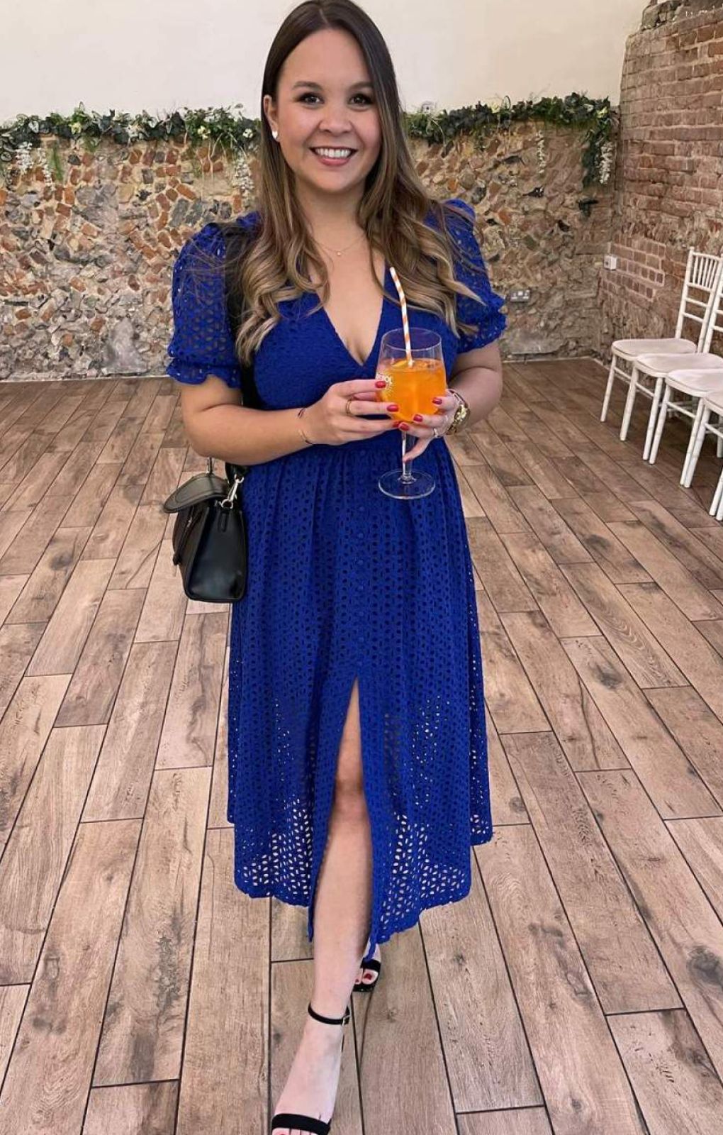 Bardot Cobalt Jordan Lace Dress