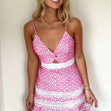 Bardot Pink Shock Camille Dress