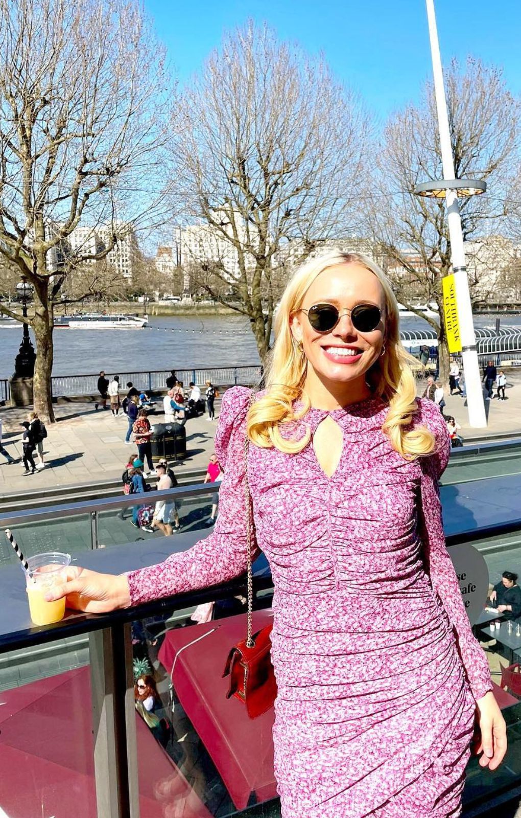 Bardot Charlotte Pink Floral Dress