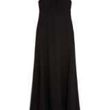 Karen Millen Crystal Embellished Halter Woven Maxi Dress