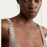 Karen Millen Premium Crystal Embellished Jersey Mini Dress