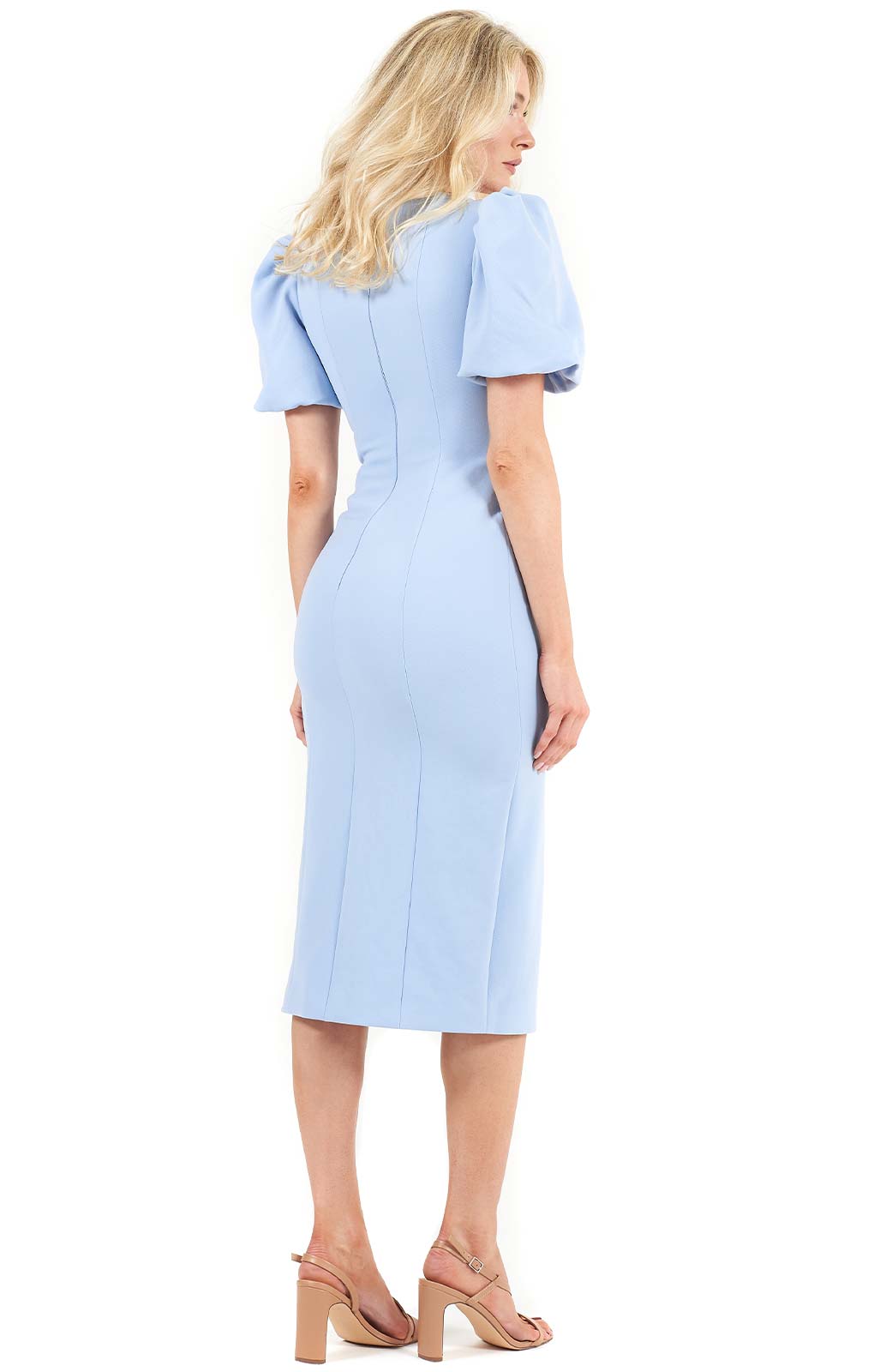 C/Meo Collective Blue Good Thing Midi Dress