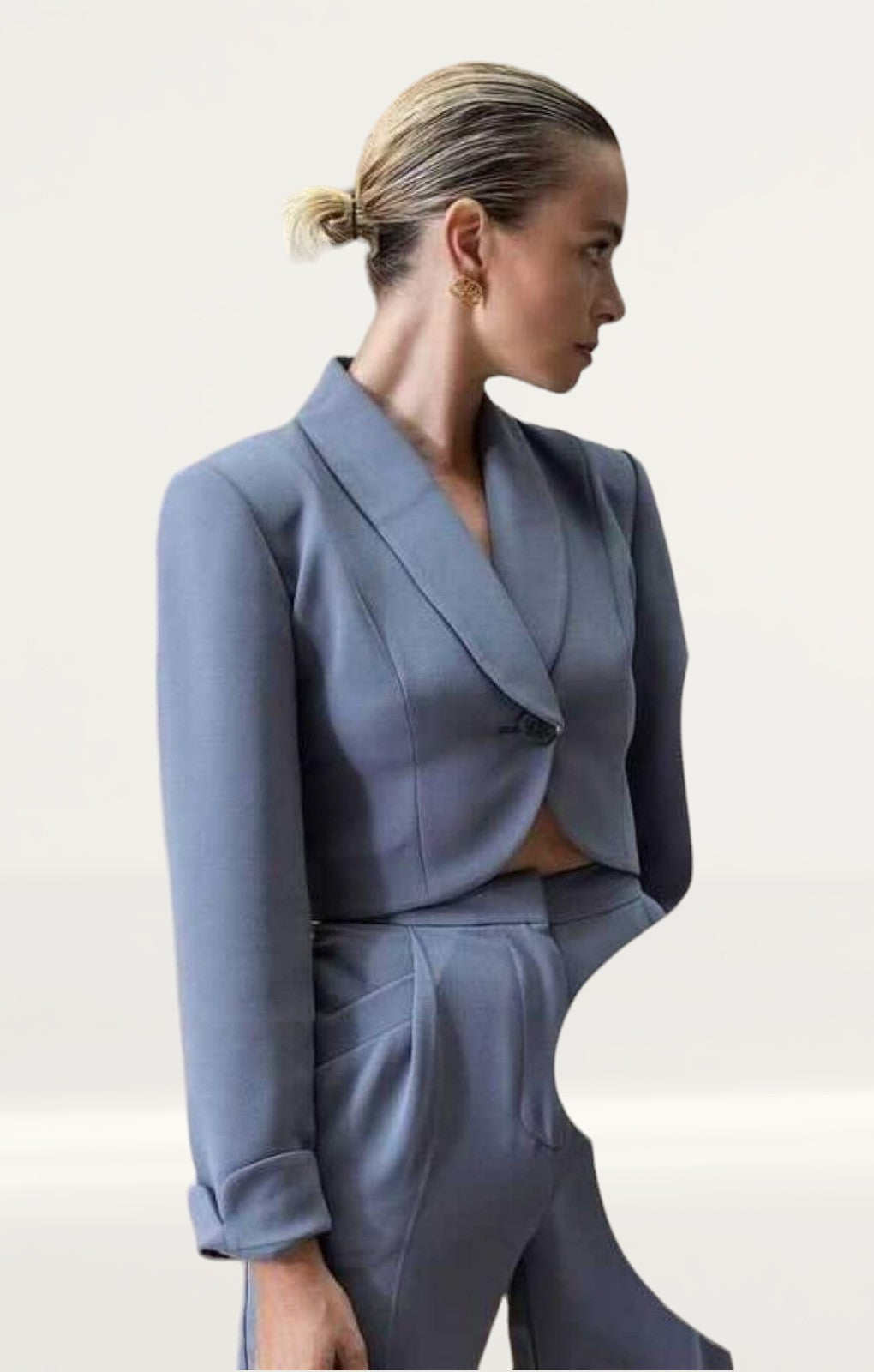 C/Meo Collective Grey Trouser Suit Co-Ord