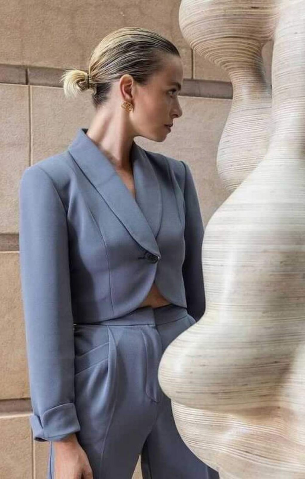 C/Meo Collective Grey Trouser Suit Co-Ord