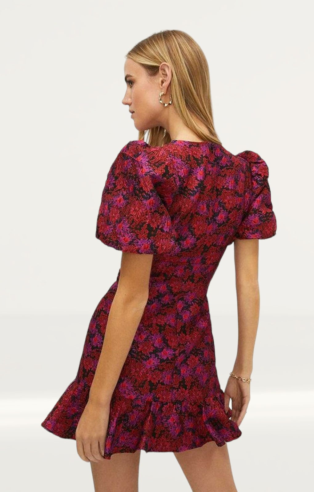 Coast Multi Jacquard Mini Dress